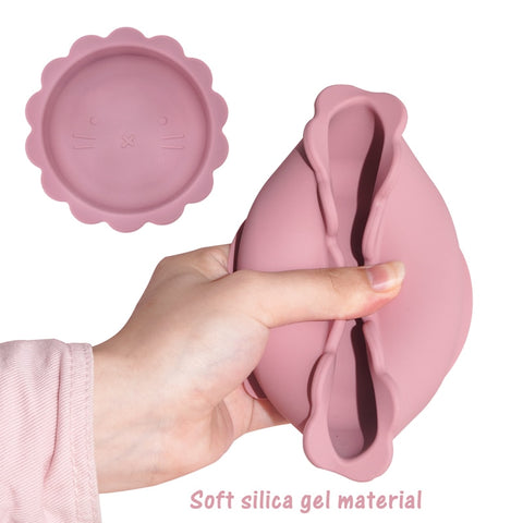 Children Feeding Solid Food Bowl