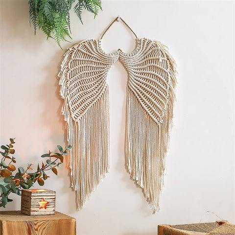 Nordic Star Moon Macrame