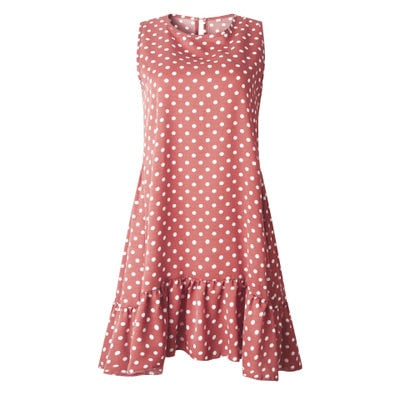 Women Ruffle Summer Dress