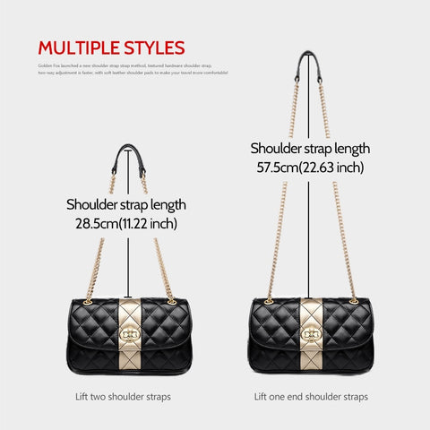 Women Diamond Lattice Crossbody Bag