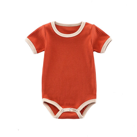 Baby Romper Ribbed Short