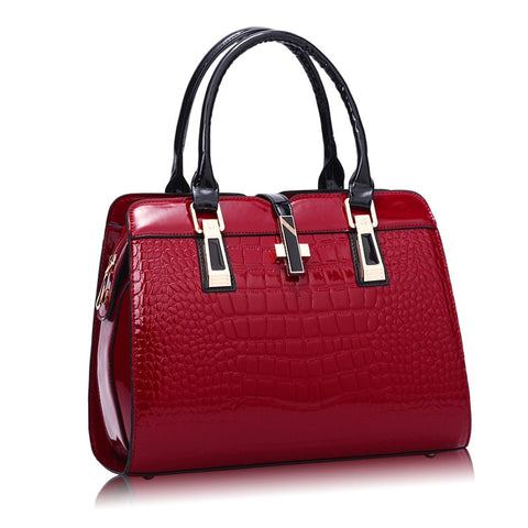 Women Patent Leather Handbags