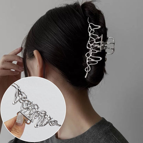 Women Metal Geometric Hair Claw