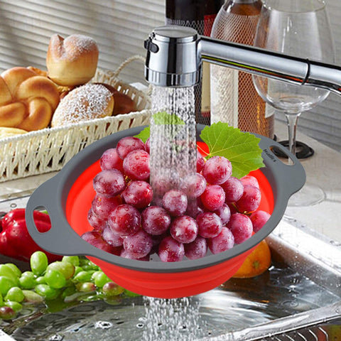 Foldable Silicone Kitchen Colander