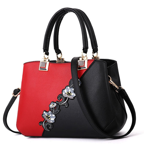 Women Embroidered Messenger Handbags