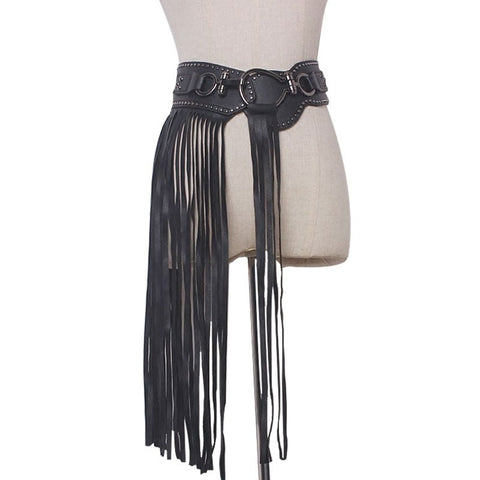 Women Luxury Design Punk Goth Belts