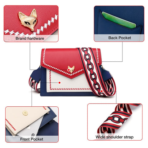 Women Messenger Crossbody Bag