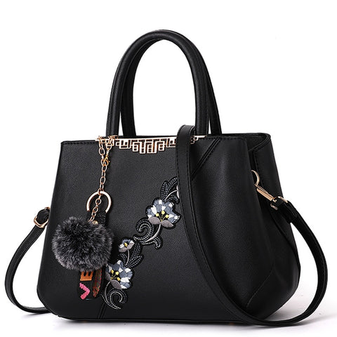 Women Embroidered Messenger Handbags