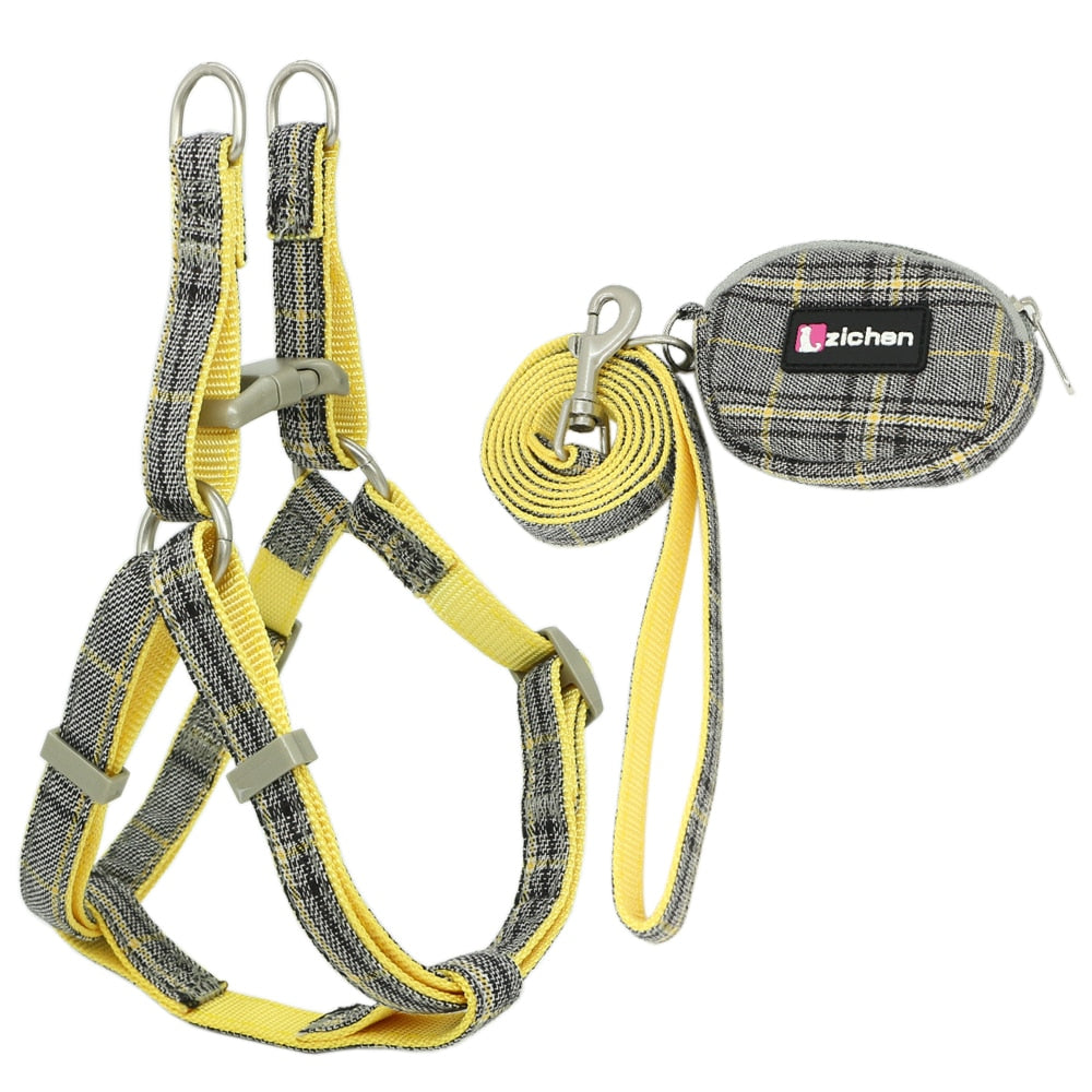 Dog Harness and Leash Set