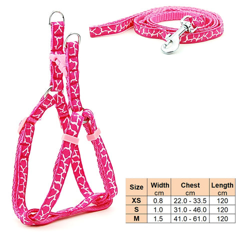 Dog Cat Adjustable Harness