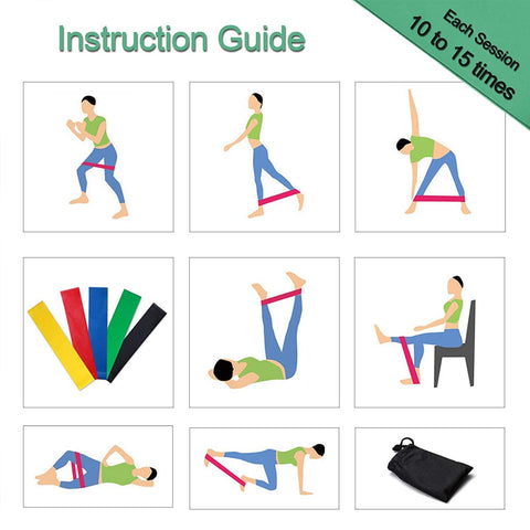 Gym Fitness Resistance Bands