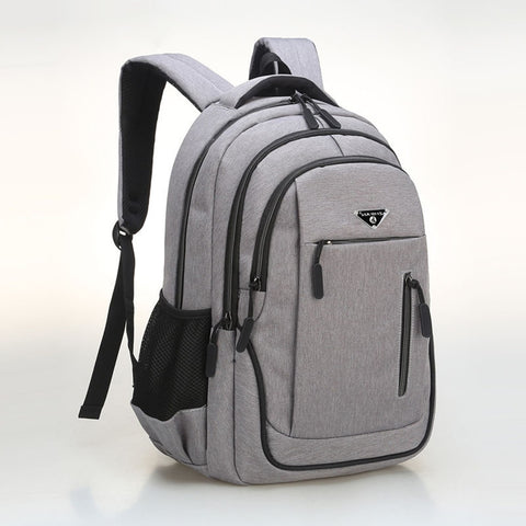 USB Men Computer School Bag