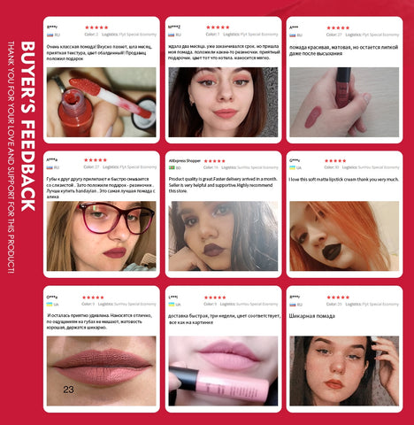 Matte Lip Gloss Lip Makeup