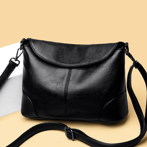 Women Soft Leather Crossbody Bags