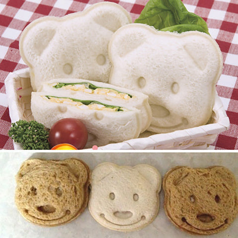 Kitchen Bear Sandwich Mold