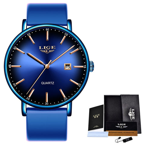 Mesh Belt Ultra-thin Quartz Watch
