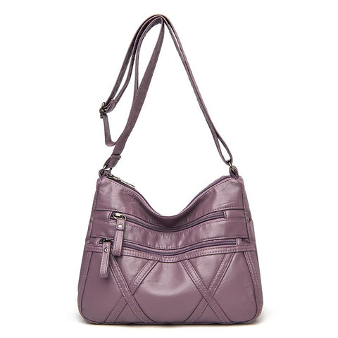 Women Soft Leather Shoulder Bags