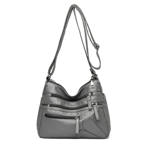 Women Soft Leather Shoulder Bags