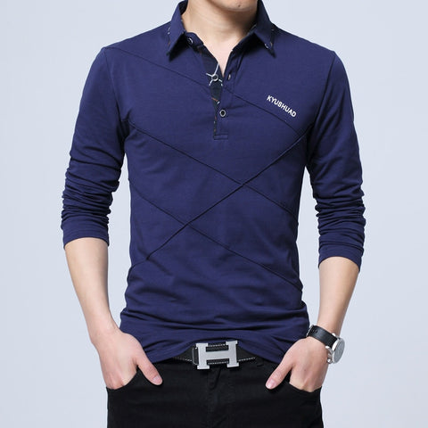 Polos Mens Long Sleeves Shirt
