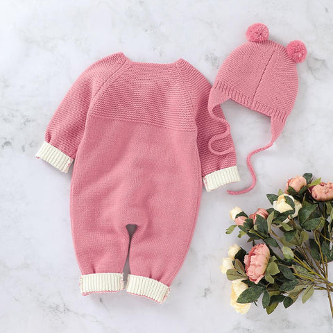 Baby Rompers Long Sleeve Knitted Clothes