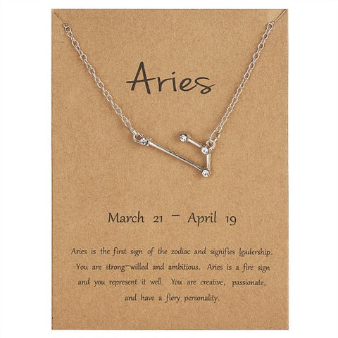 Constellation Zodiac Sign Necklace