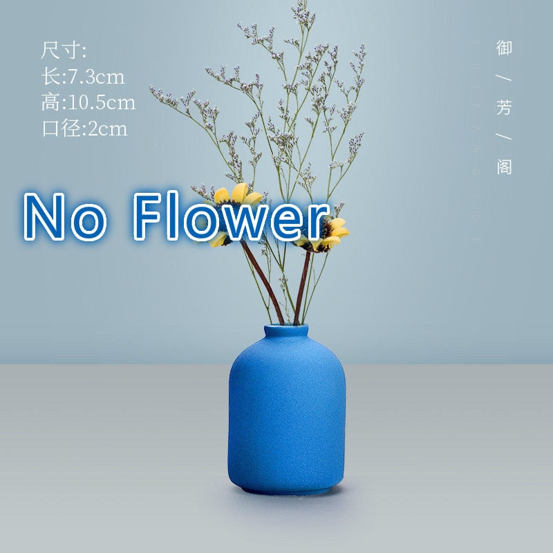 Flower Ornaments Ceramic Vase