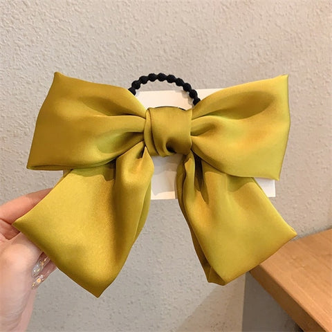 Korean Bow-Knot Elastic Hair Band