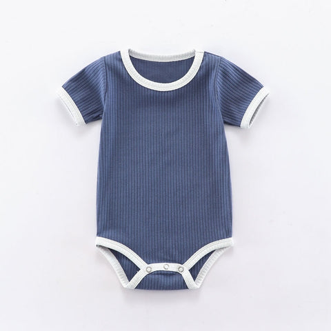 Baby Romper Ribbed Short
