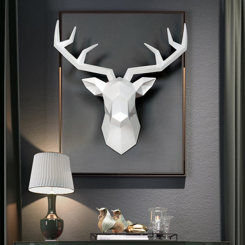 Home Decoration 3D Deer Head