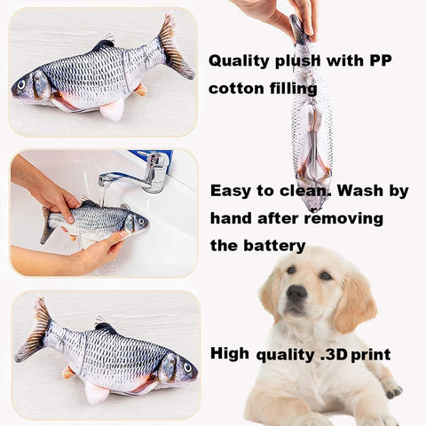 Electronic Floppy Fish Dogs Toys