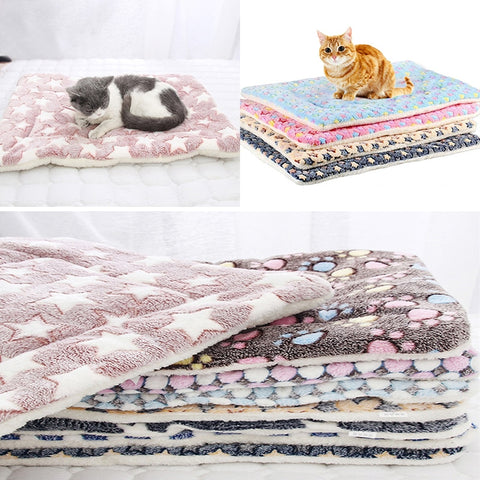 Dog Cat Soft Cushion Blanket