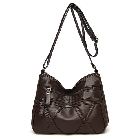Women Soft Leather Shoulder Bags