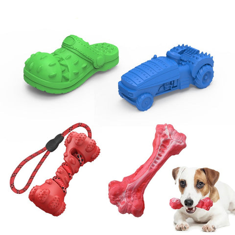 Dog Rubber Dumbbells' Chewing Toys