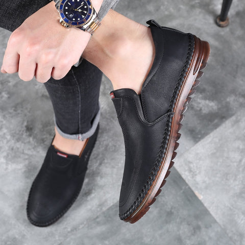 Men Microfiber Leather Shoes