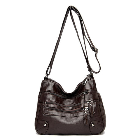 Women Soft Leather Shoulder Bags
