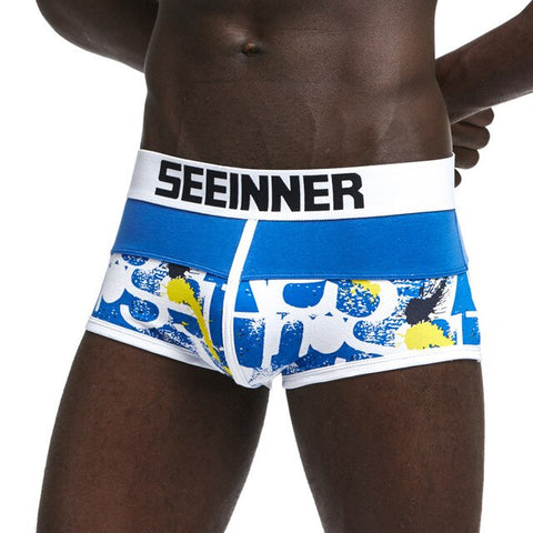 Men Cotton Boxers Underwear Shorts