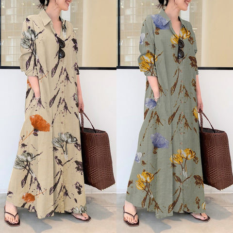 Women's Elegant Printed Dress