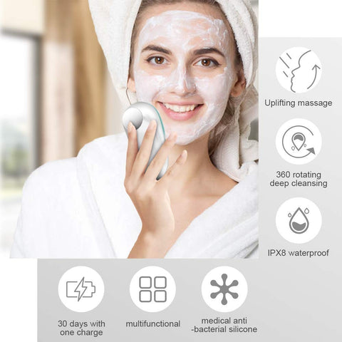Silicone Face Scrubber Brush