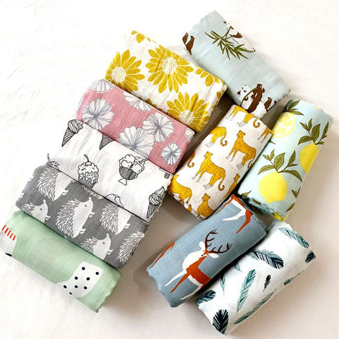 58x58cm Muslin cotton Baby Scarf