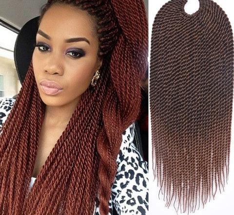 16 Colors Synthetic Senegalese Twist Braiding Hair