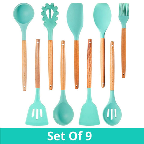 Silicone Cooking Utensils Set