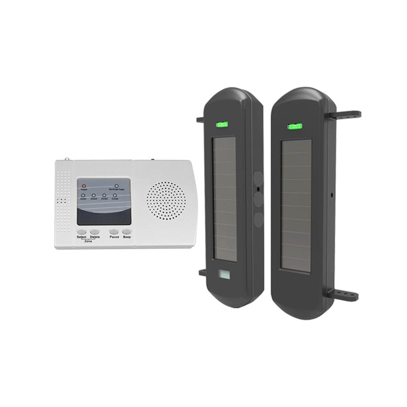 Solar Beam Sensor Driveway Alarm System