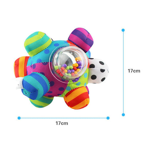 Fun Little Loud Bell Baby Ball Rattles Toy