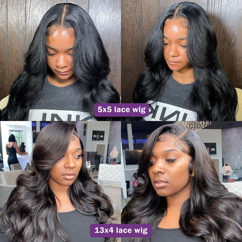 Body Wave Lace Front Wig 4x4 5x5