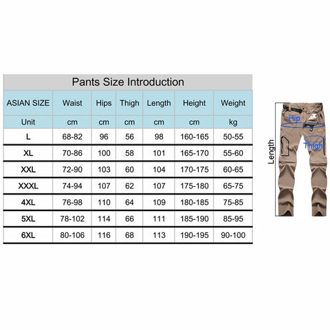 Men Camping Hiking Pants