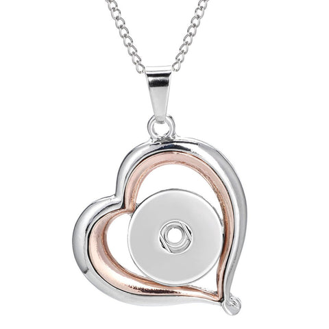 Three Color Snap Necklace