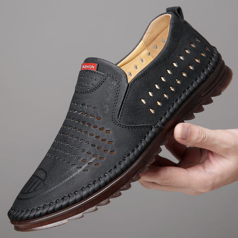 Men Microfiber Leather Shoes