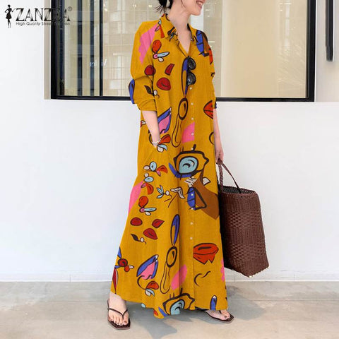 Women's Elegant Printed Dress