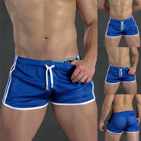 Men Fitness Bodybuilding Shorts
