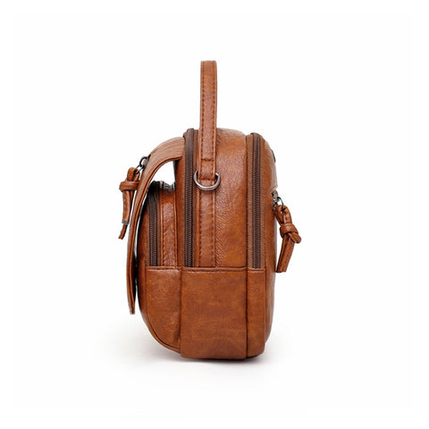 Women Vintage Soft Leather Shoulder Bags